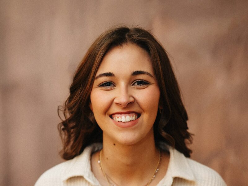 Smiling adult patient